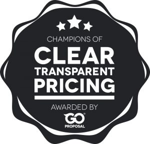 Clear and transparent pricing GoProposal