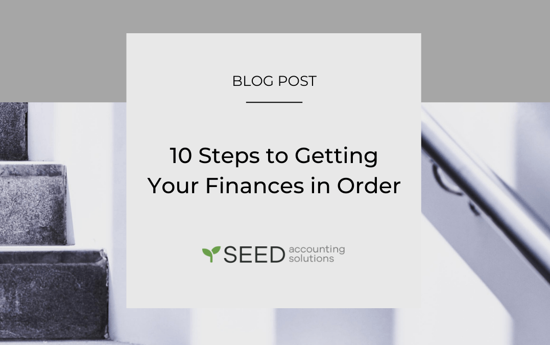 10 steps to getting your finances in order
